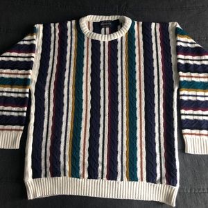 Vintage WEEKENDS Coogi style sweater